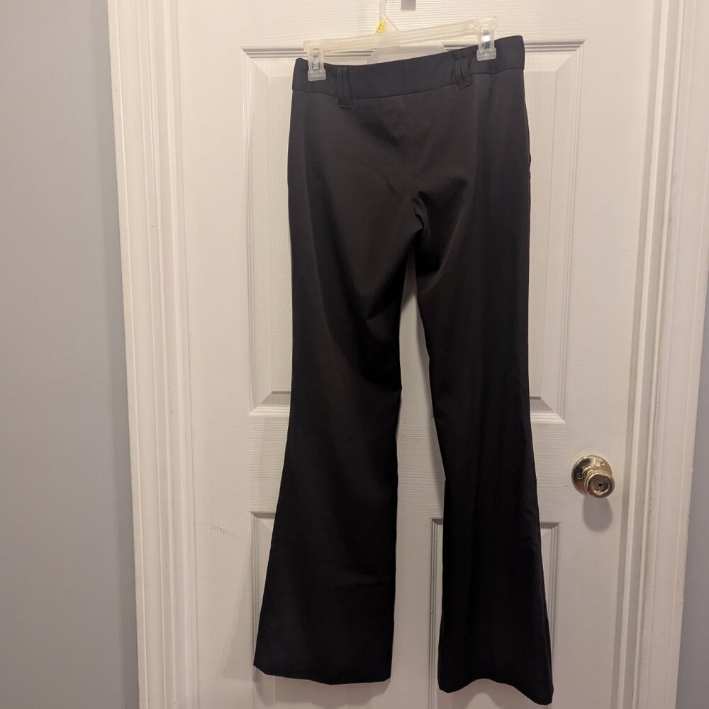 BCBG Max azria dark brown dress slacks - 2 - Picture 5 of 5